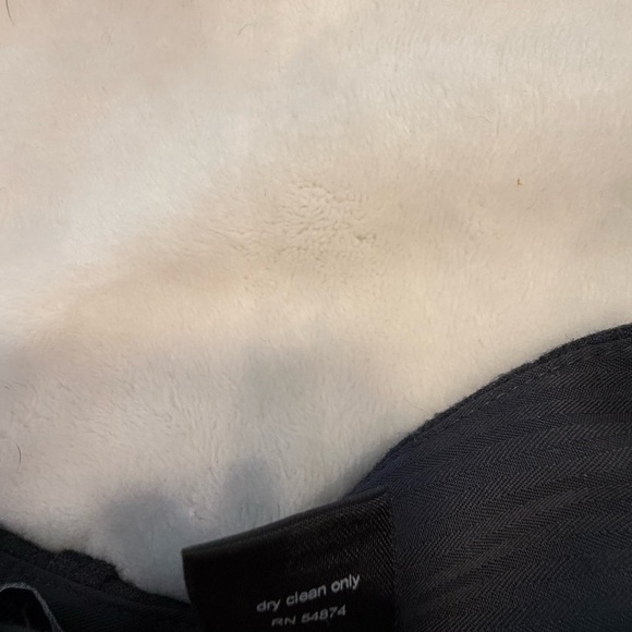 The Limited Cassidy Fit charcoal gray wool dress trousers lined pockets zip SZ 8 - Picture 13 of 13